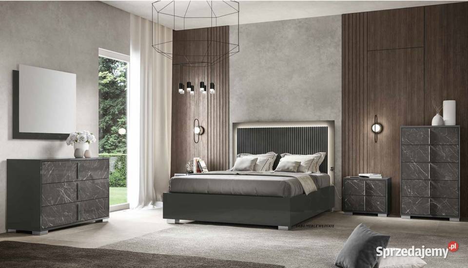 Nowoczesna sypialnia włoska marmurkowa Przemyśl sprzedam