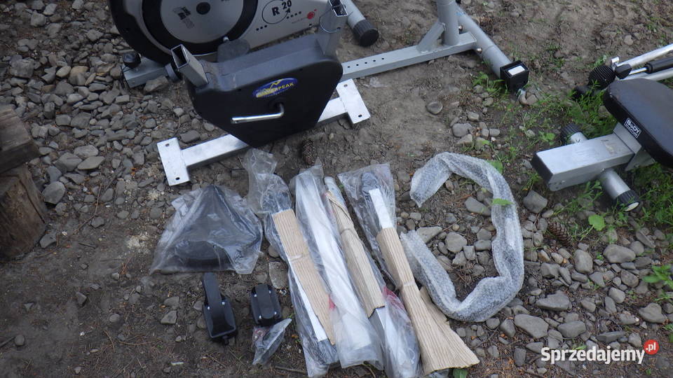 Wioślarz treningowy x 2 sztuki Rowerek siedzący