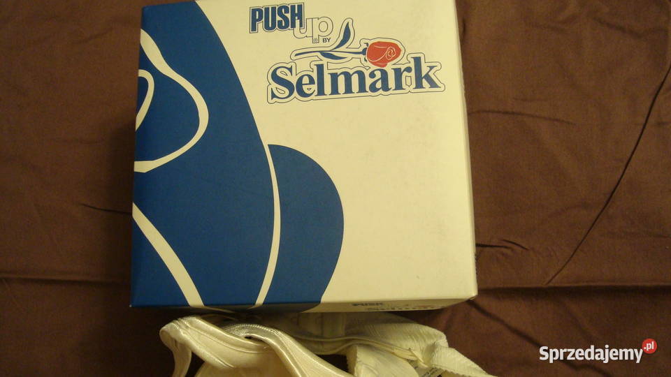 Selmark biustonosz Etna 8119B Pushup ecru 80 B Warszawa sprzedam