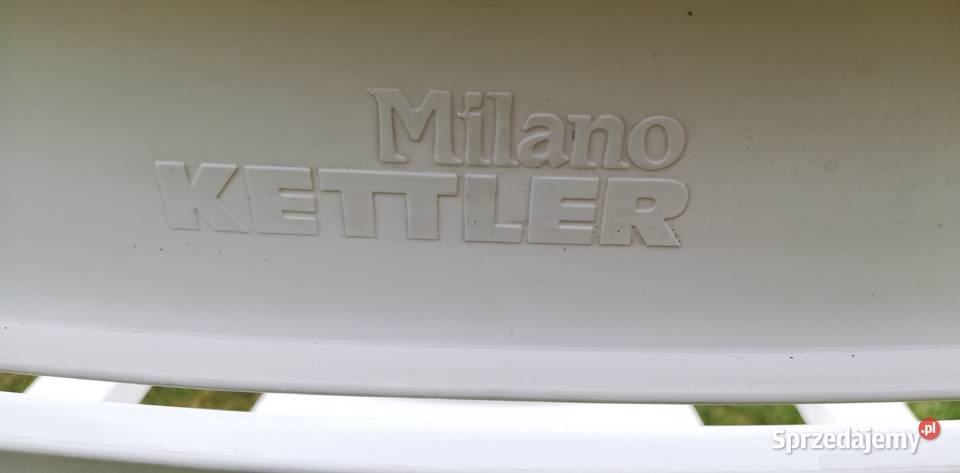 Leżak basenowy długi Kettler Milano ogrodowy