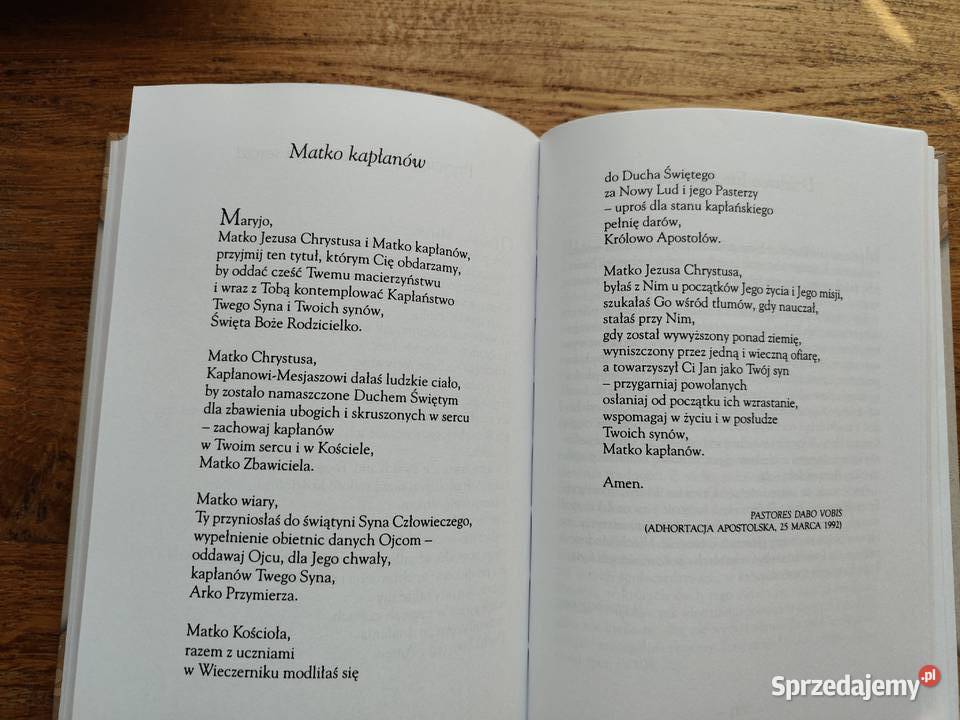 Jan Paweł II Moje ulubione modlitwy Pozostałe Kraków sprzedam