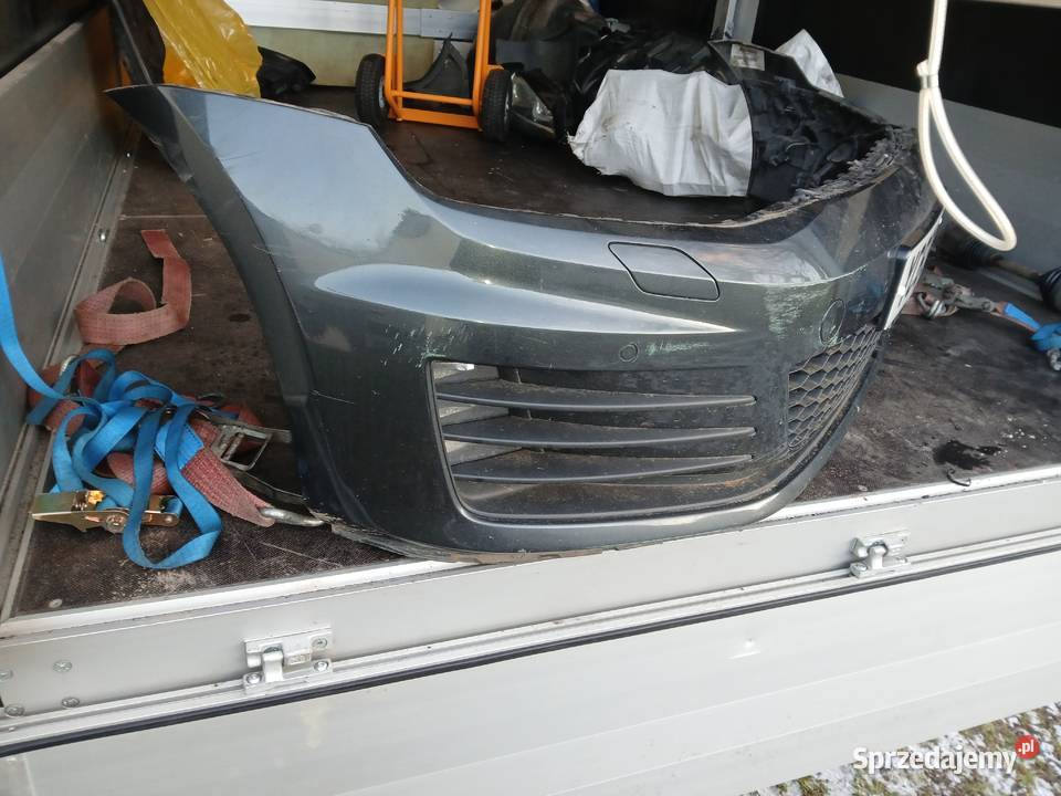 Maska zderzak błotnik przód la9w golf 7 gtd Kępno sprzedam