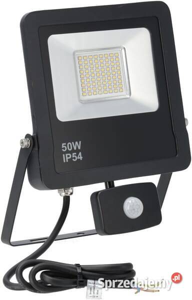 Oprawa oświetleniowa LED 50W 4000K z czujnikiem małopolskie Kamionna