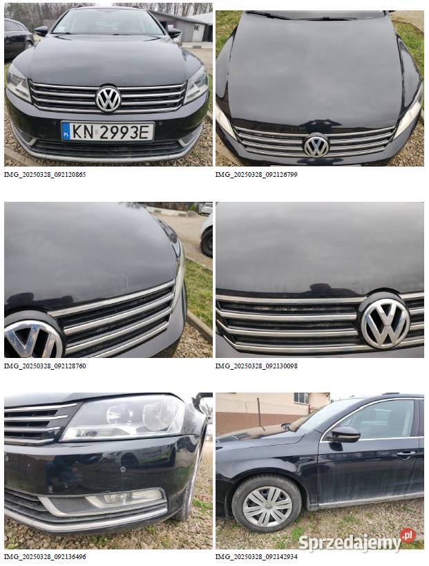 Zarządca sprzeda Volkswagen Passat 2012 konkurs śląskie Bielsko-Biała