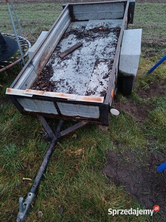 Przyczepka sam zarejestrowana 2 X1 m burtowe Działoszyn