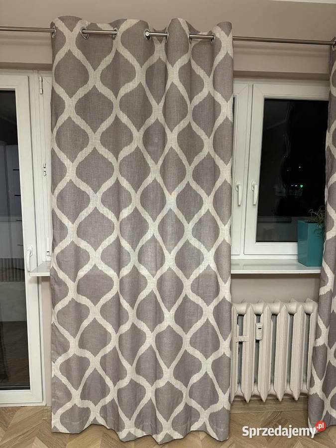 Zasłony zaciemniające komplet 3 140x 220 łódzkie Łódź sprzedam