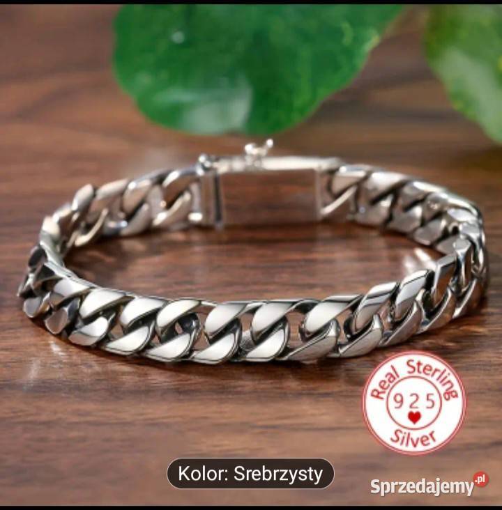 Bransoletka kubańska srebro 925 Warszawa