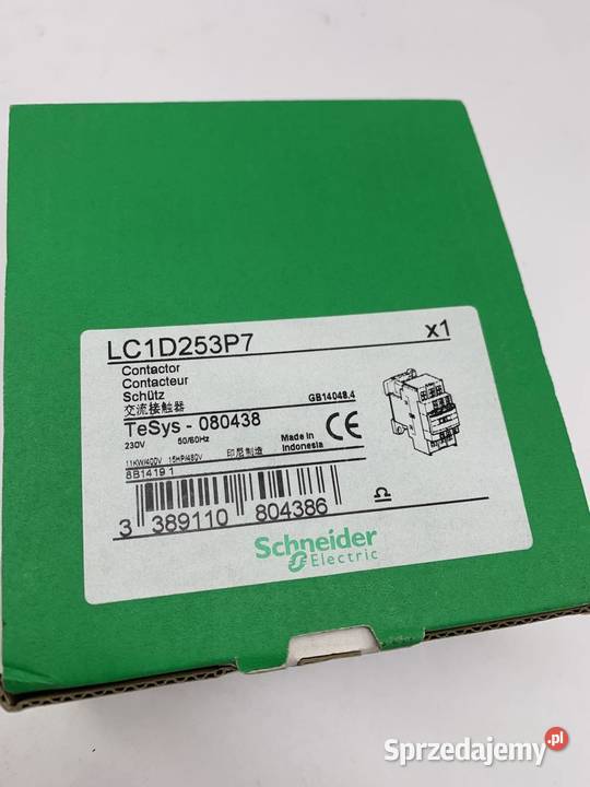Schneider Electric LC1D253P7 Stycznik 230V 11kW Warszawa