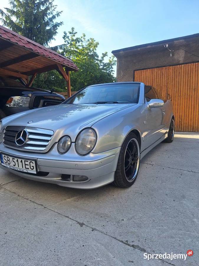 Mercedes CLK w208 cabrio 2/3 śląskie Bielsko-Biała sprzedam