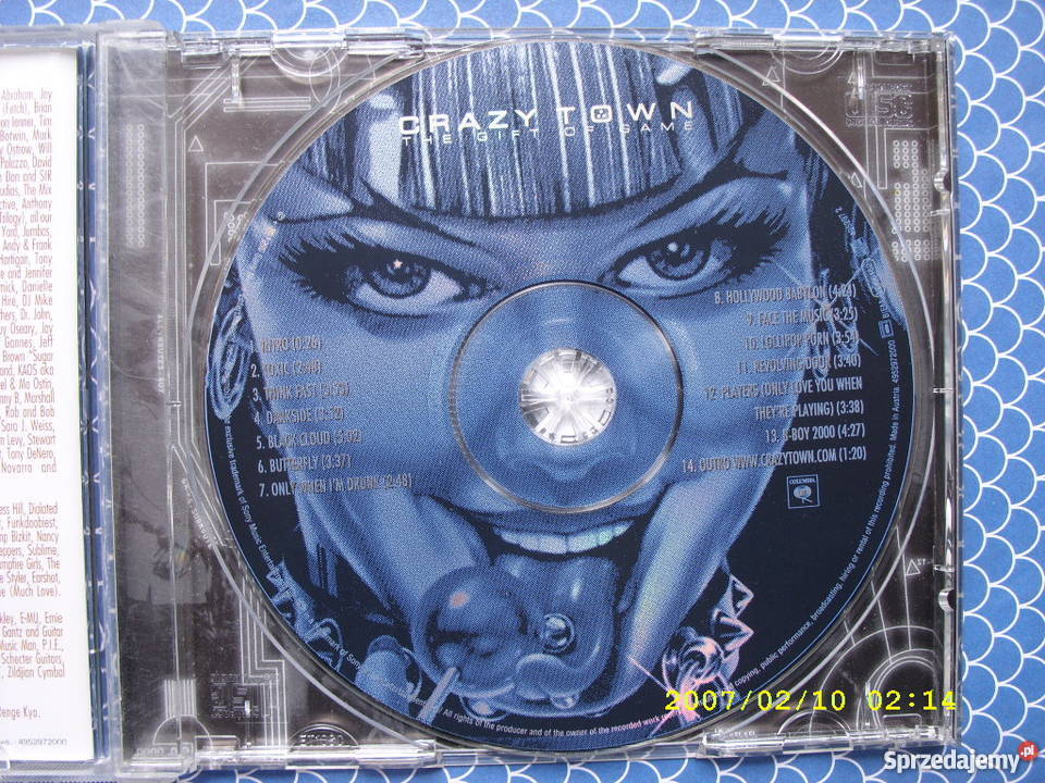 Rock CD CRAZY TOWN THE GIFT OF GAME dolnośląskie Wołów