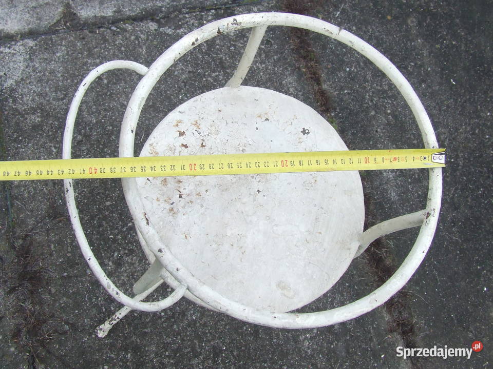 STARA MIĘDZYWOJENNA TOALETKA UMYWALKA METALOWA 3 Meble Nowy Sącz