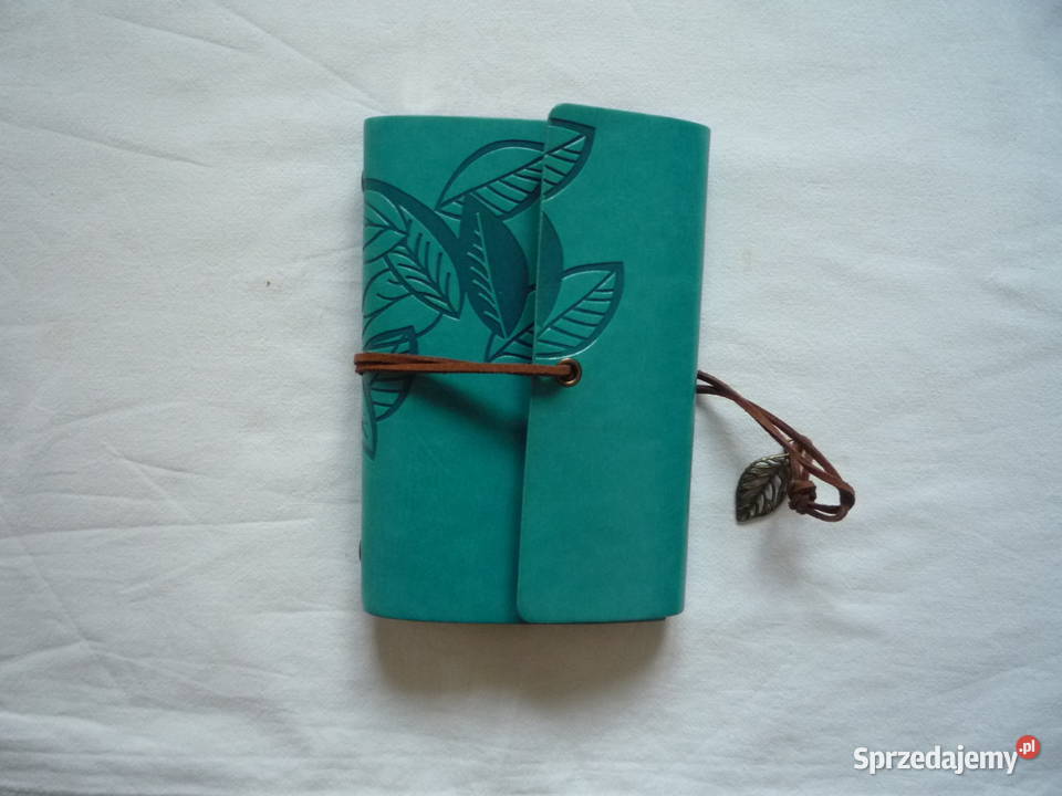 Notatanik turkusowy w stylu vintage zachodniopomorskie Szczecin
