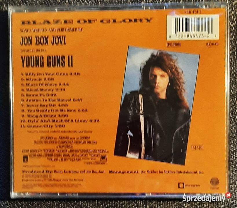 Album CD JON BON JOVI Album Blaze Of Glory 1 płyta Chorzów