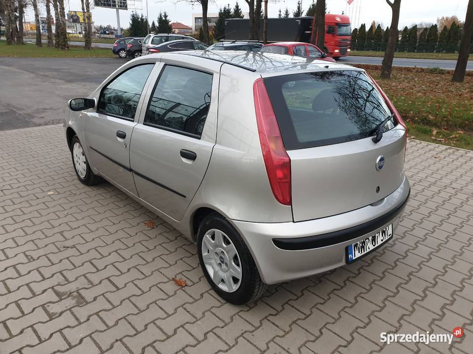 Fiat Punto 12 Benzyna 2004 Automat 5 d Wspoma benzyna wielkopolskie Poznań