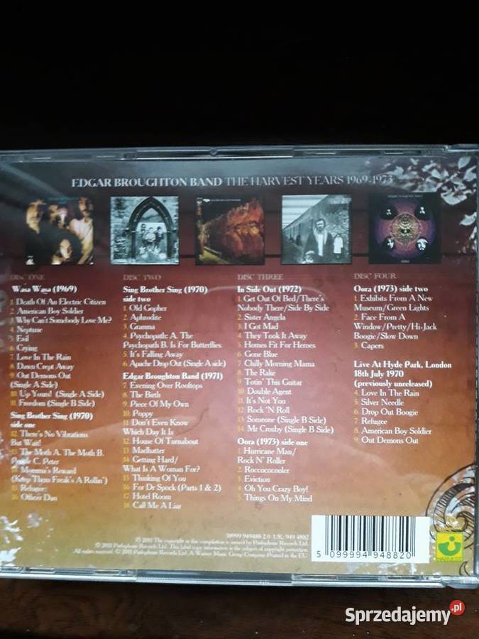 Archiwum Prog Hard Rocka EDGAR BROUGHTON BAND 3 i więcej podkarpackie Rzeszów sprzedam