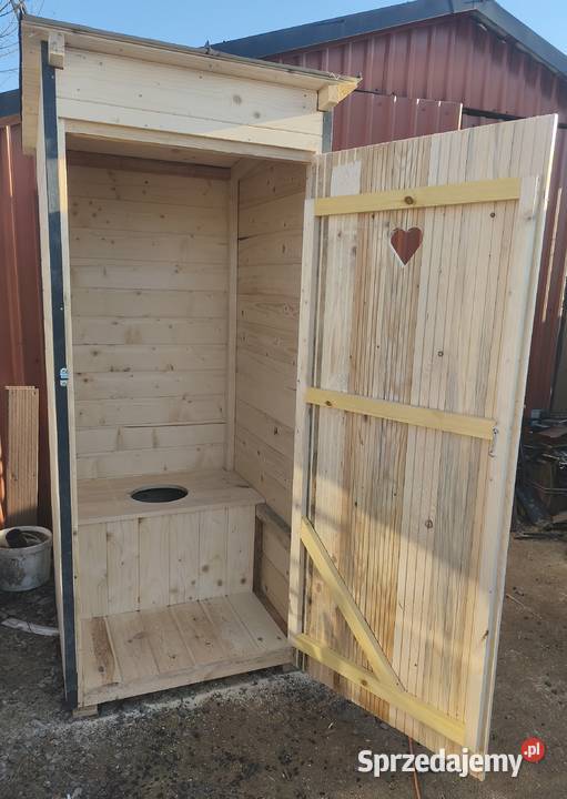 WC Toaleta drewniana Kibel na budowę działkę Pozostałe