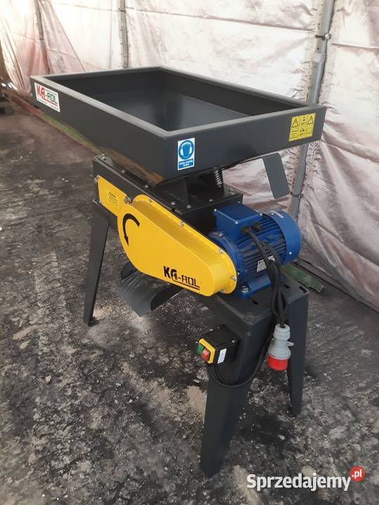 gniotownik do zboża ziarna zgniatacz POLSKI NOWY Biała Podlaska