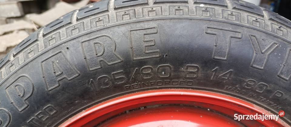 koło dojazdowe 13580 B 14 Dąbrowa Górnicza