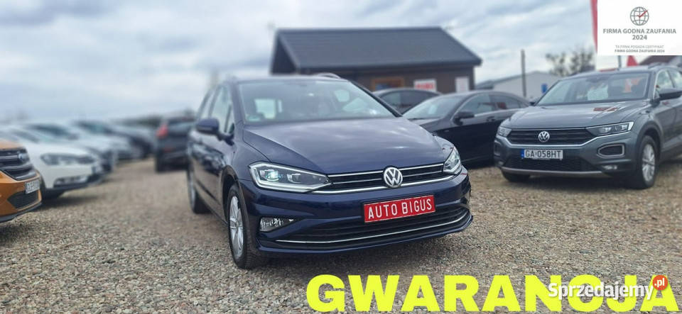 Volkswagen Golf Sportsvan automat LEDY xsenon immobilizer pomorskie Lębork