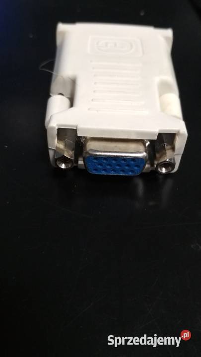 Adapter przejściówka DVI A na VGA DSUB małopolskie
