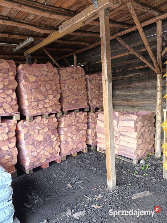 Suche drewno kominkowe i opałowe buk dąb grab małopolskie Bolesław