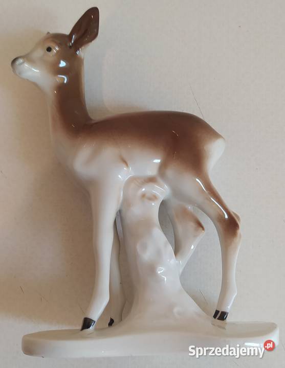 Figurka porcelanowa sarenki Gdańsk