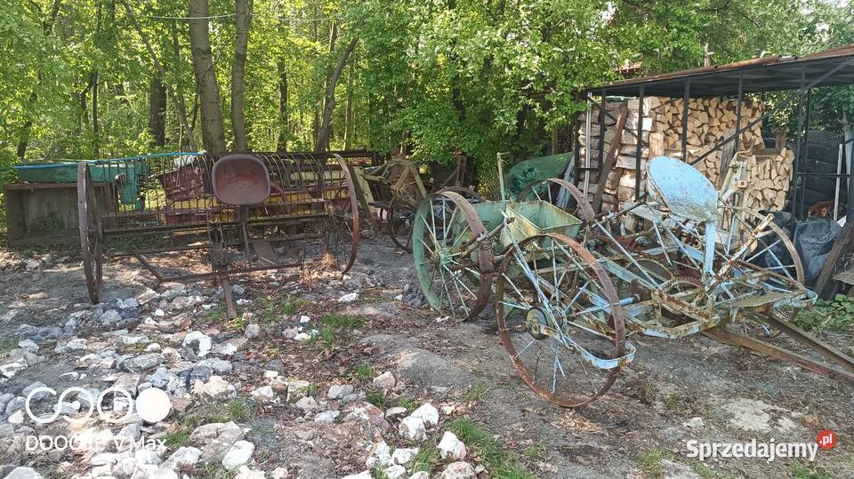 Zabytkowe maszyny rolnicze Bielowicko