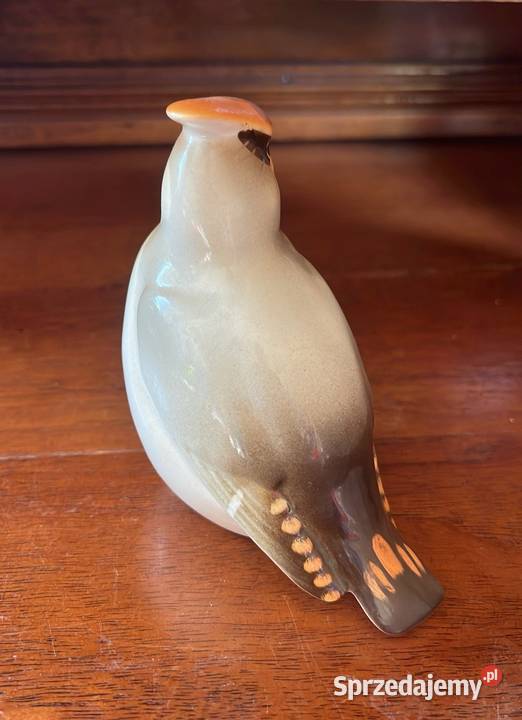 Figurka porcelanowa Jemiołuszka Sygn Łomonosow Gdańsk sprzedam