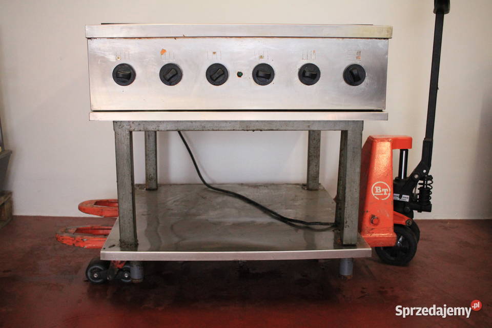 Profesjonalna kuchnia elektryczna 6 płytowa Pszczyna