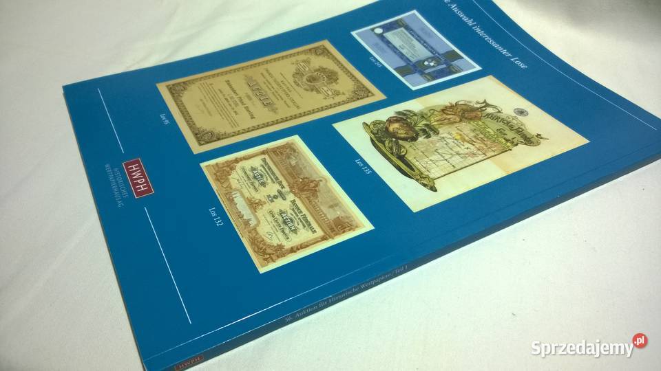 katalog aukcyjny papierów wartościowych 56 Numizmatyka Warszawa
