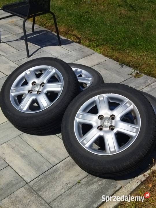 Alufelgi toyota yaris 18560 r15 wielkopolskie Ostrów Wielkopolski