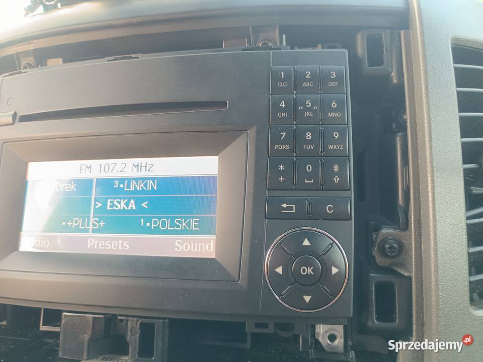 Radio Mercedes Sprinter MF2830 zachodniopomorskie Kołobrzeg