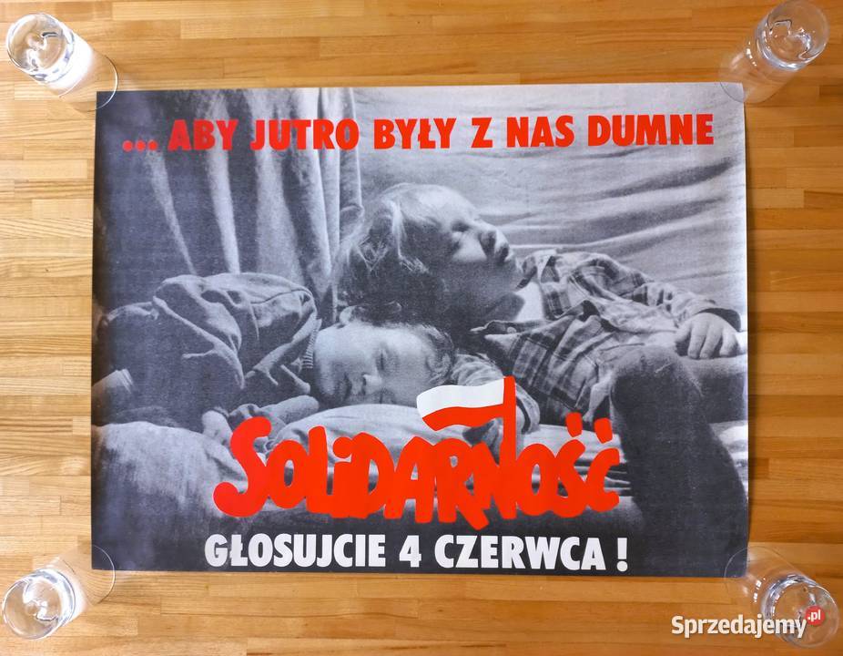 Plakaty Solidarność Sztuka Solidarności Wybory mazowieckie Warszawa