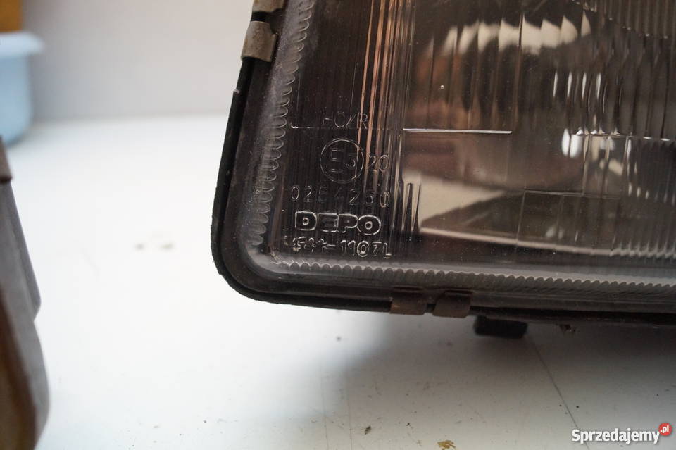 Lampy depo czarne przód audi 80 b3 b4 Silniki i osprzęt Jarosław