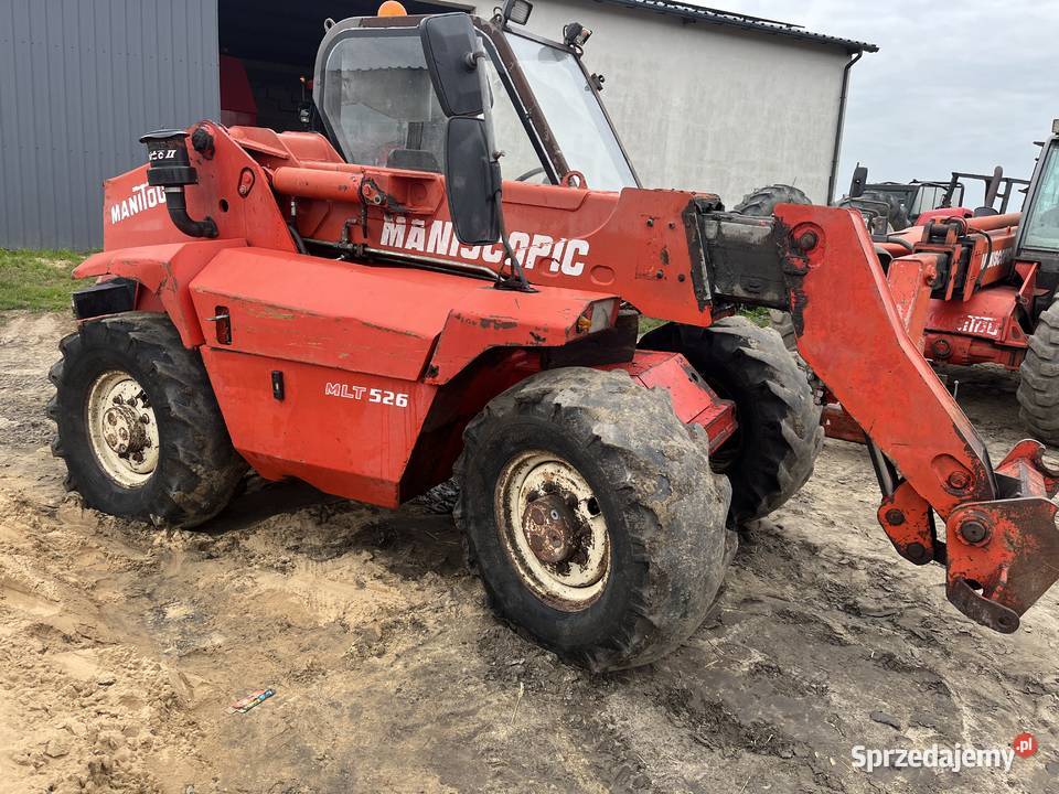 Ładowarka teleskopowa manitou 526 Motoryzacja kujawsko-pomorskie Radzyń Chełmiński sprzedam