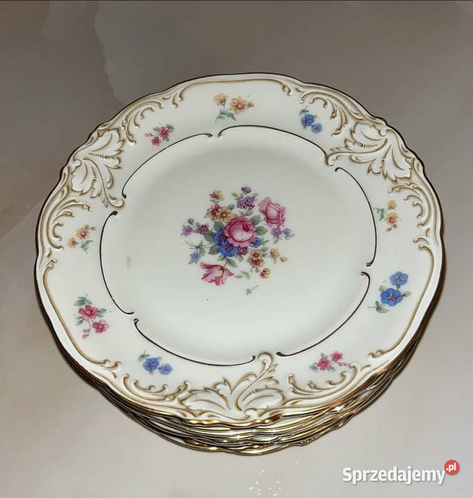 Talerzyk deserowy KPM Friederike Carl Krister Gdańsk