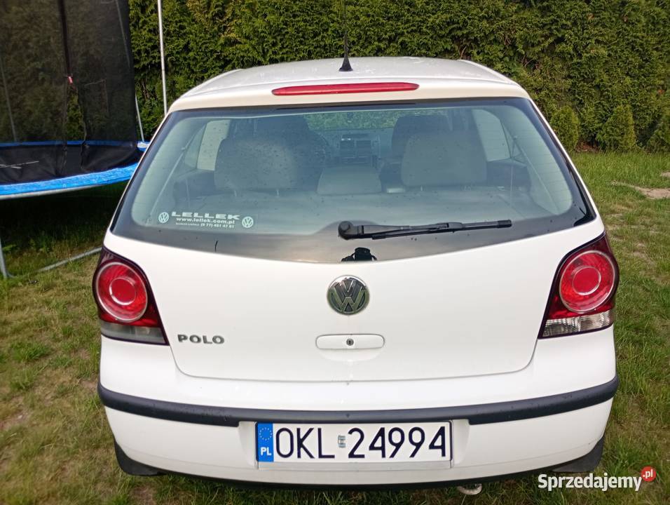 Volkswagen Polo IV 12 54 Trendline 2005 r 168 biały opolskie Krasków