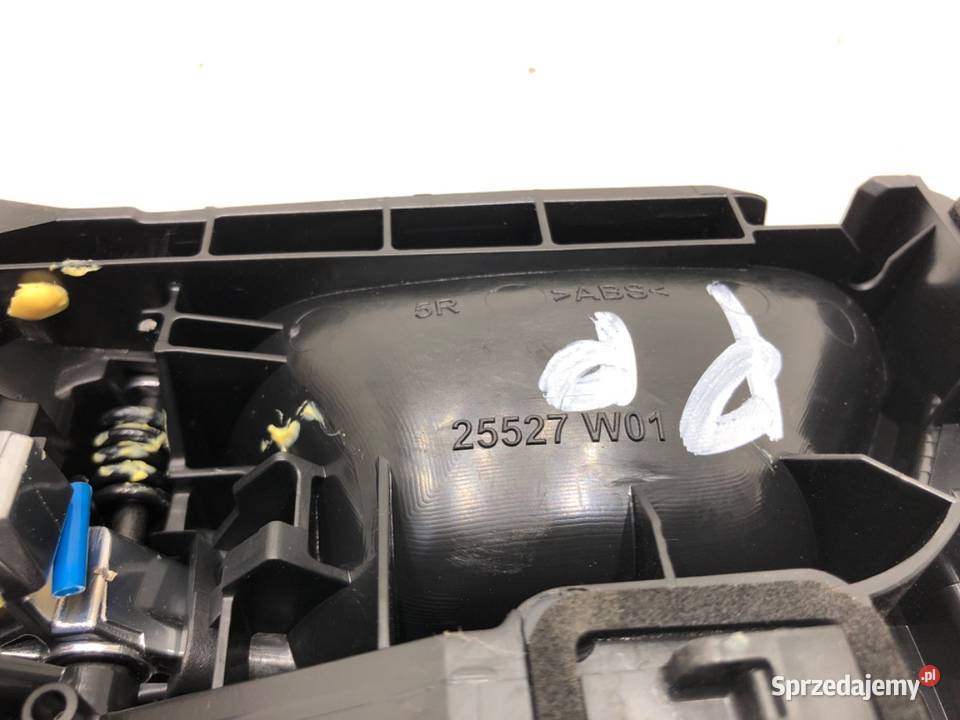 KLAMKA WEWNĘTRZNA PRAWY PRZÓD PEUGEOT 208 II