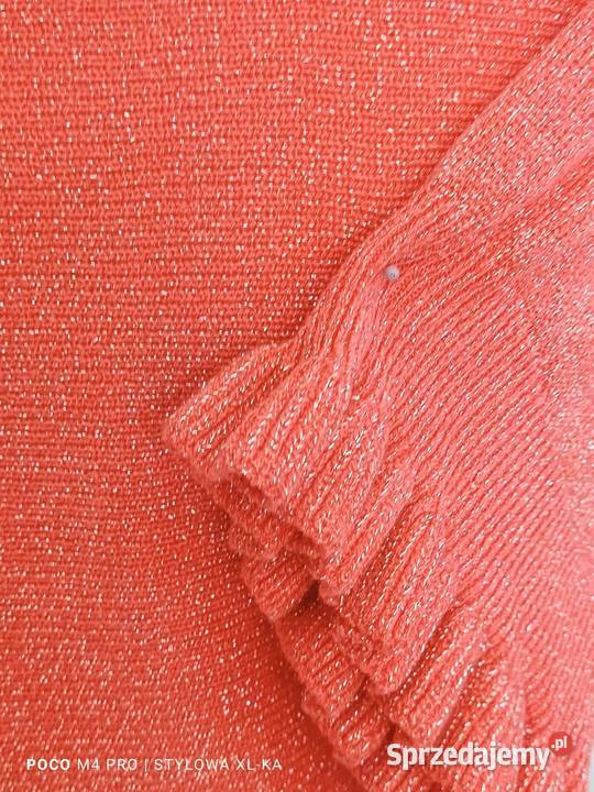 Sweterek Bluzka BROKATkimono uniwersalna biust kolorowy Swetry i golfy Wieluń sprzedam