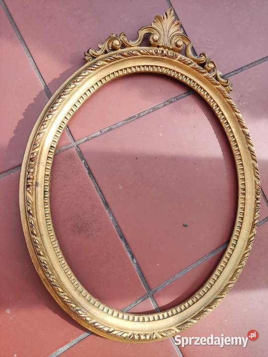 owalna piękna rama 6246