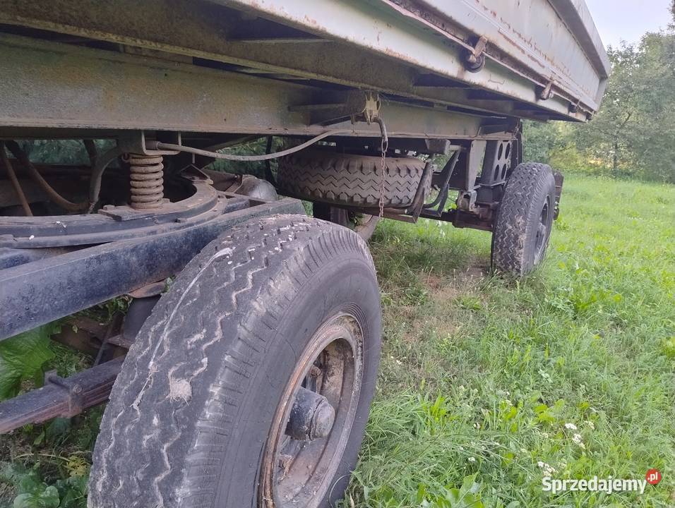 Przyczepa IFA hl 8011 wywrotka dwie strony Chełm