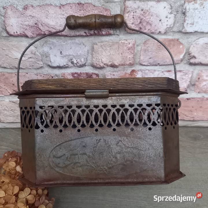 Zabytkowy francuski podgrzewacz do nóg vintage