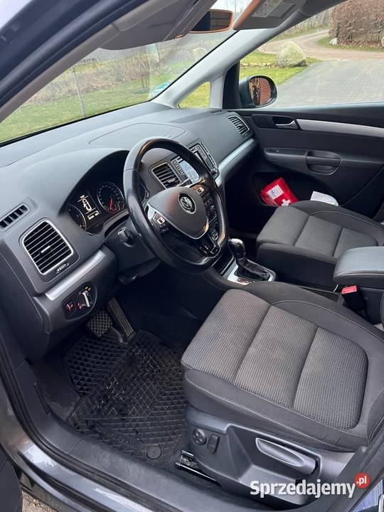 VW Sharan 20 TDI Automatik Xenon Webasto Hak lakier metallic