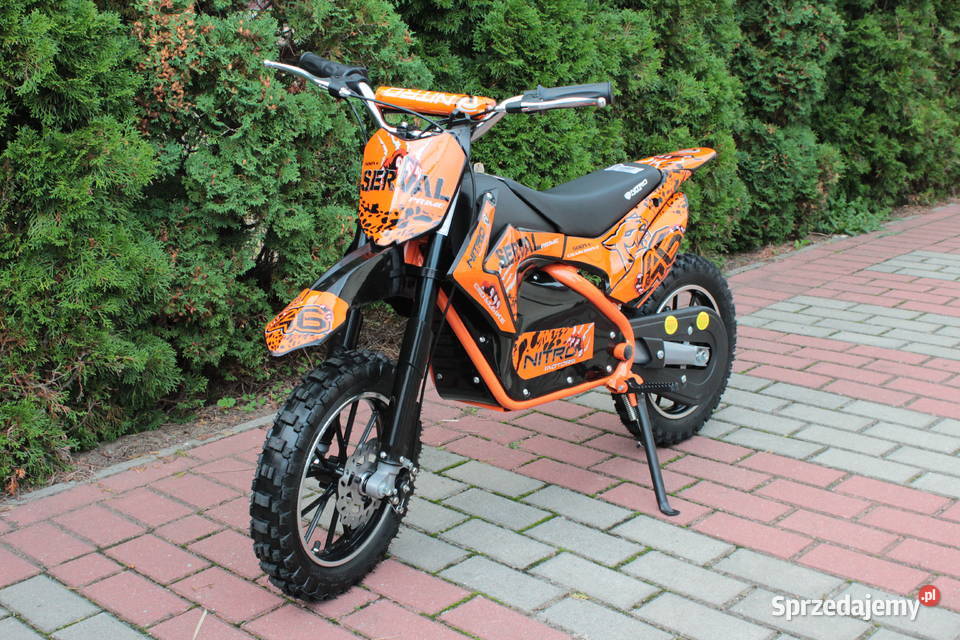 cross dirt bike 80W 36V 1010 calowy elektryczny zachodniopomorskie Goleniów