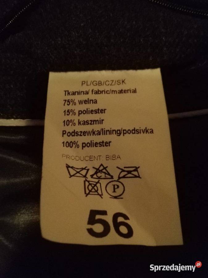 Krótki płaszcz męski Gdańsk sprzedam