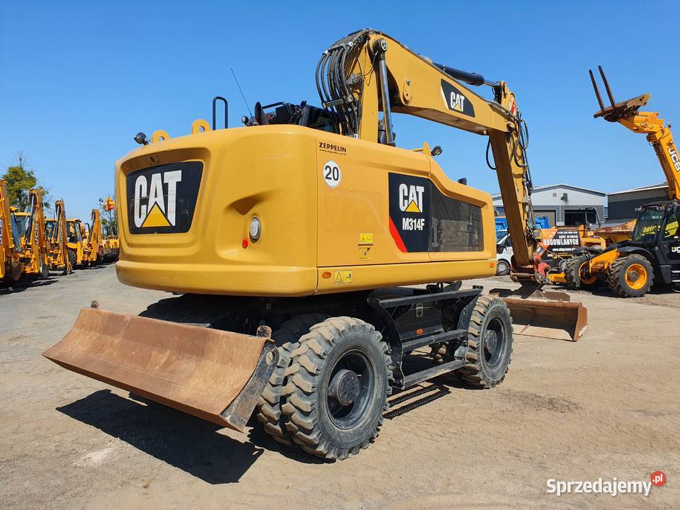 CAT M314F 2018R KOPARKA KOŁOWA KOŁÓWKA JCB Krotoszyn