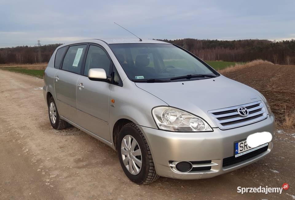 Toyota Avensis Verso 7 osobowa Rok produkcji 2003 śląskie Racibórz