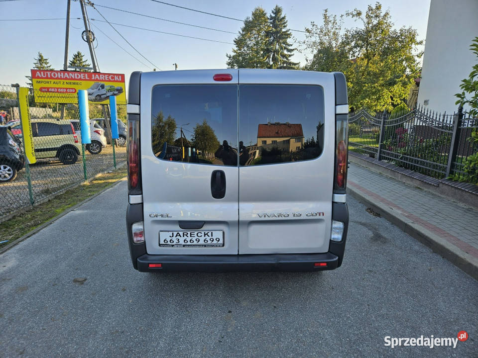Opel Vivaro Opłacony Zdrowy Zadbany Serwisowany autoalarm Kisielice