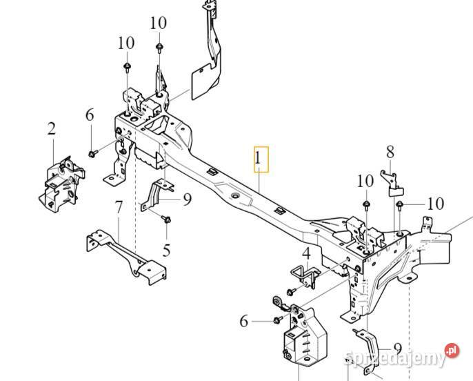 VOLVO XC40 C40 lift pas przedni wzmocnienie Gadgety motoryzacyjne Bielany Wrocławskie
