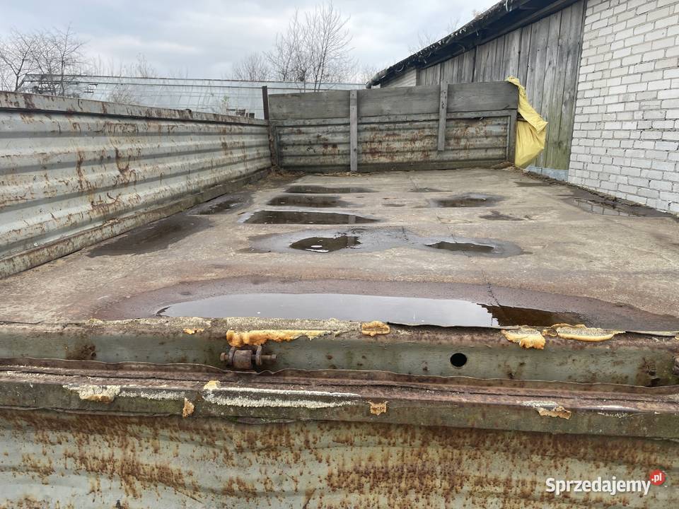 Przyczepa rolnicza Autosan D47 uszkodzony Długowola Pierwsza